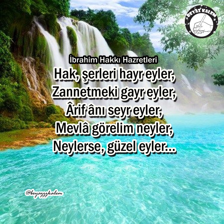 İbrahim Hakkı Hazretleri sözleri