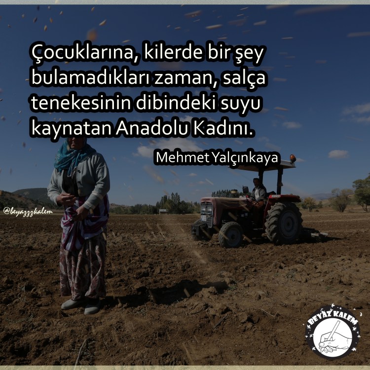 Anadolu kadını sözleri